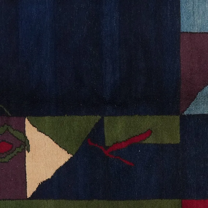 Konya · Handgeknüpft – Blau, 192x148 cm