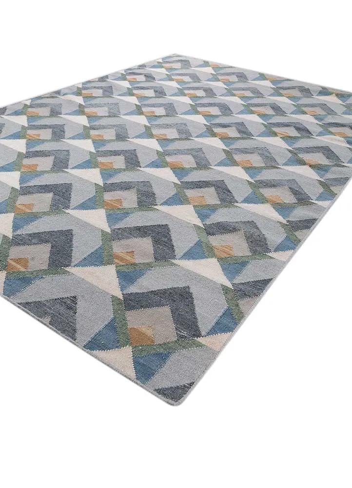 Wollteppich - 180 x 270 cm - mehrfarbig