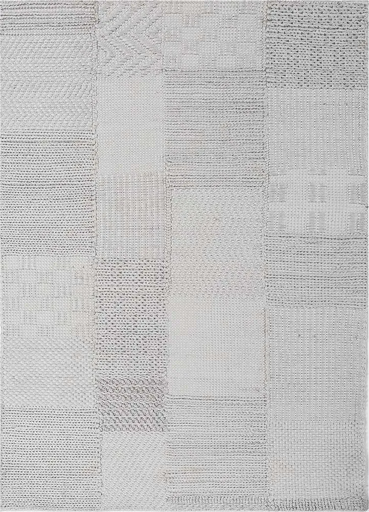 Teppich - 90 x 150 cm - hellgrau
