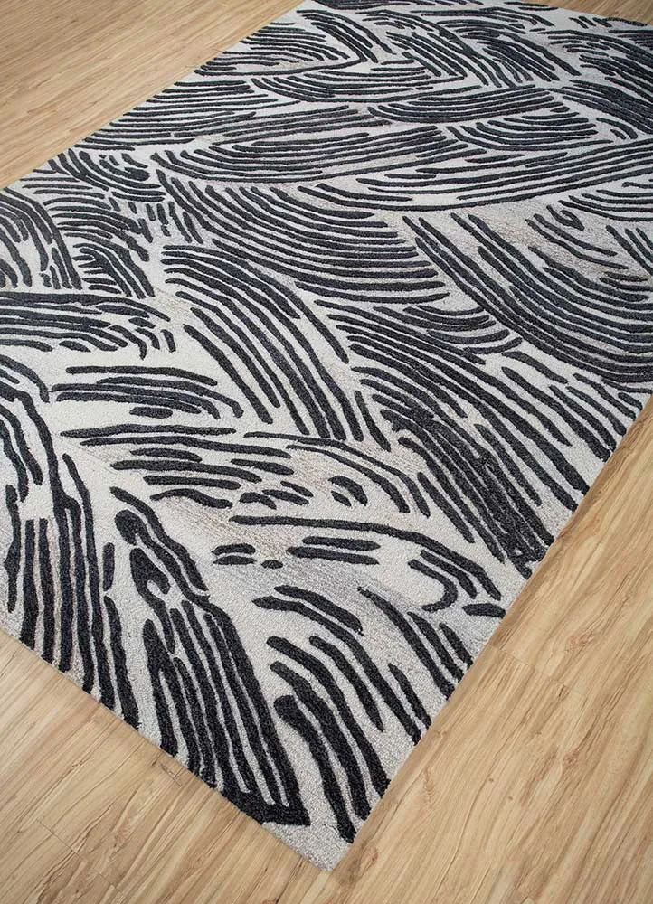 Wollteppich - 180 x 270 cm - beige