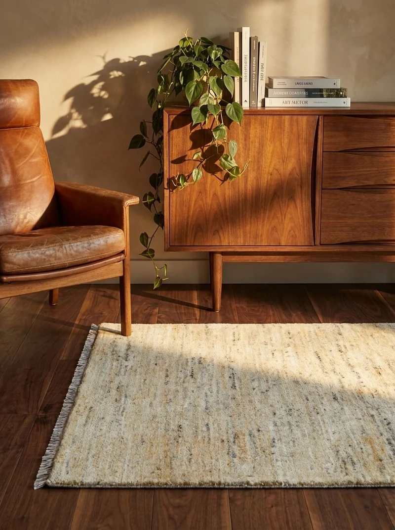 Gabbeh · Handgeknüpft – Beige, 126x86 cm