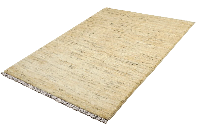 Gabbeh · Handgeknüpft – Beige, 126x86 cm