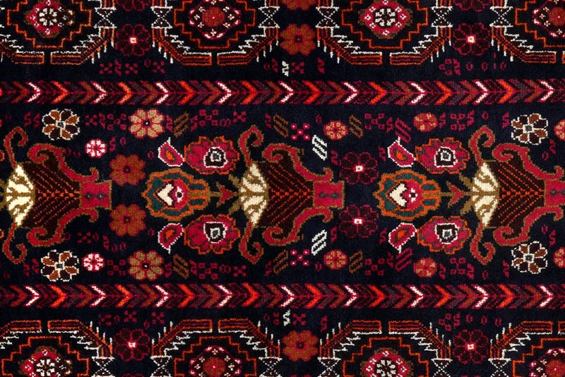 Belutch · Handgeknüpft – Schwarz, 192x103 cm