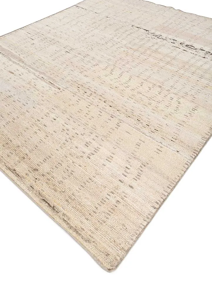 Wollteppich - 180 x 270 cm - creme