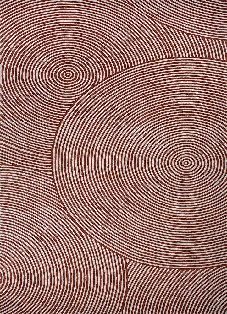 Wollteppich - 263 x 465 cm - rot