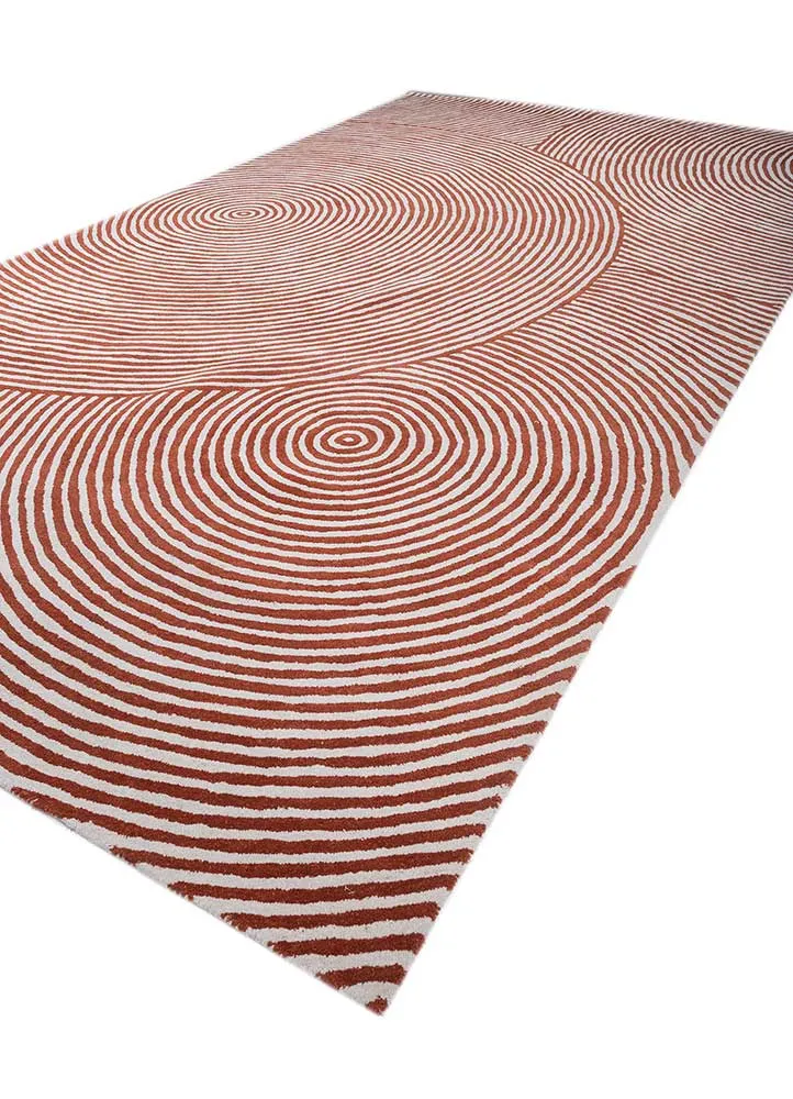 Wollteppich - 263 x 465 cm - rot