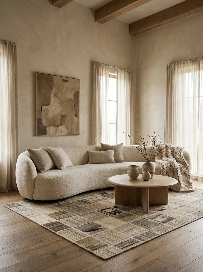 Kelim Tekkeh · Handgewebt – Beige, 200x150 cm