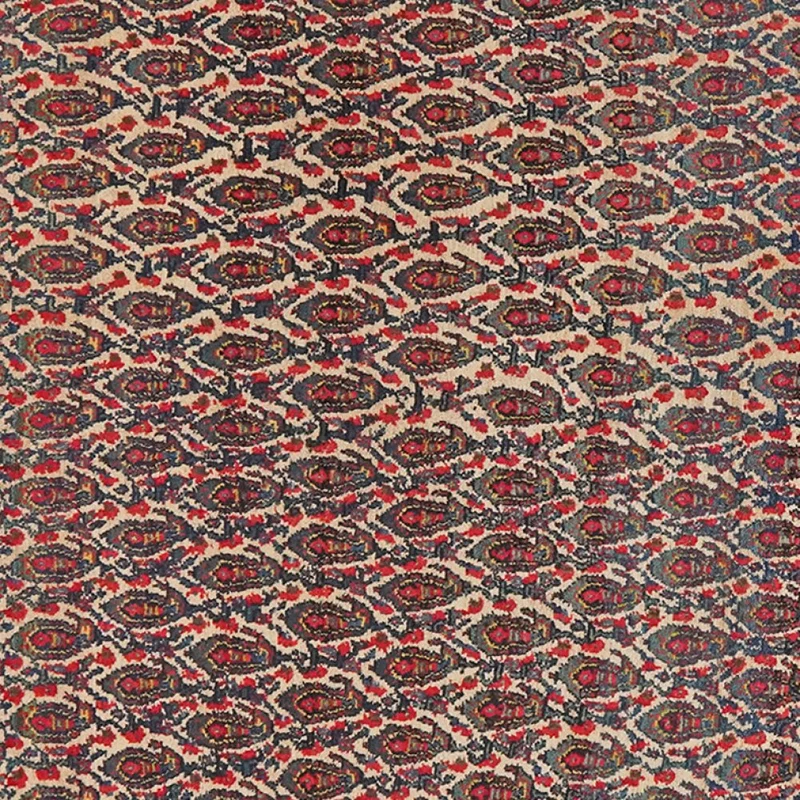 Senneh · Handgeknüpft – Beige, 196x136 cm