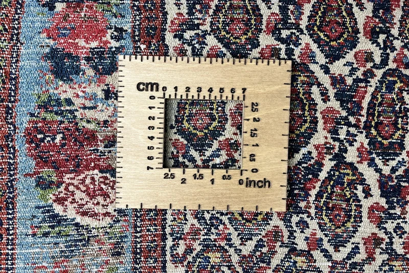 Senneh · Handgeknüpft – Beige, 196x136 cm