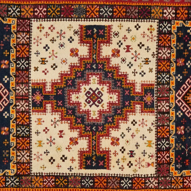 Ouzguit · Handgeknüpft – Braun, 336x211 cm