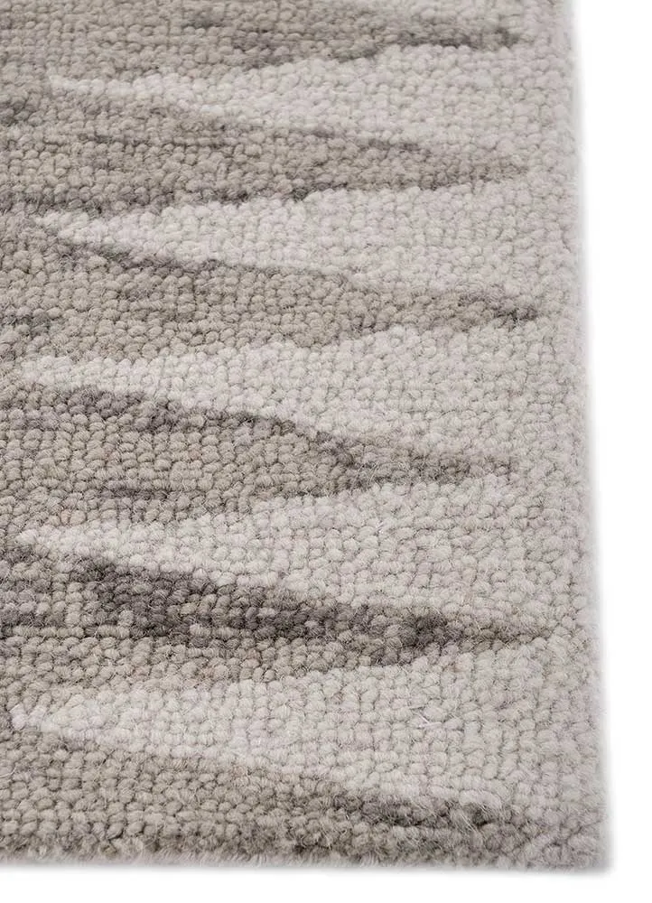 Wollteppich - 150 x 240 cm - creme