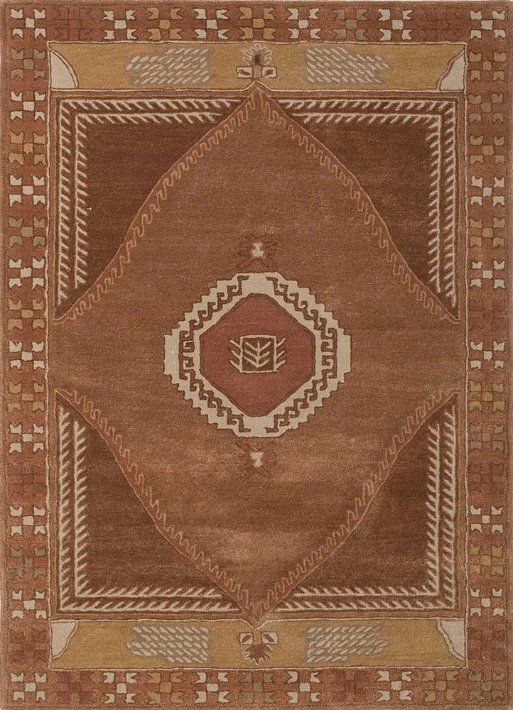Wollteppich - 150 x 240 cm - beige