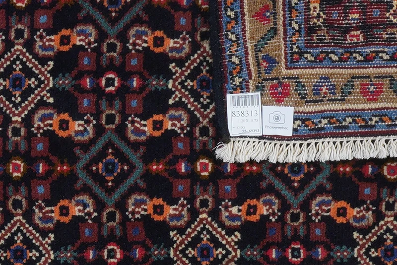 Hosseinabad · Handgeknüpft – Blau, 120x75 cm