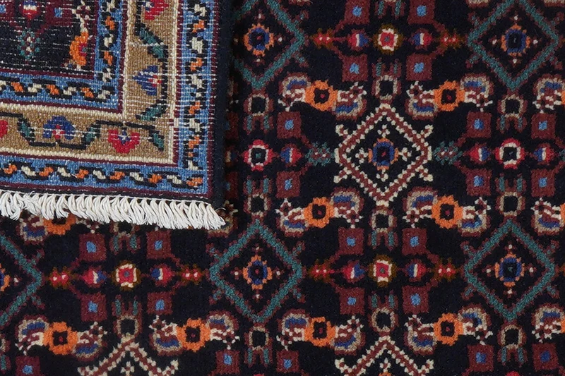 Hosseinabad · Handgeknüpft – Blau, 120x75 cm