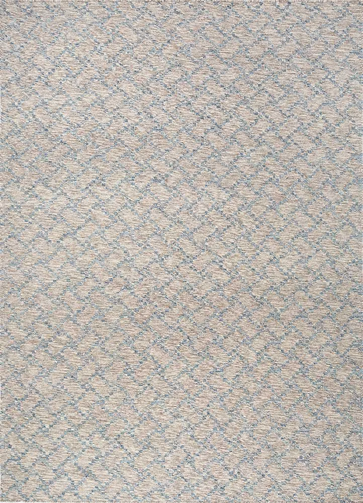 Wollteppich - 180 x 270 cm - hellgrau