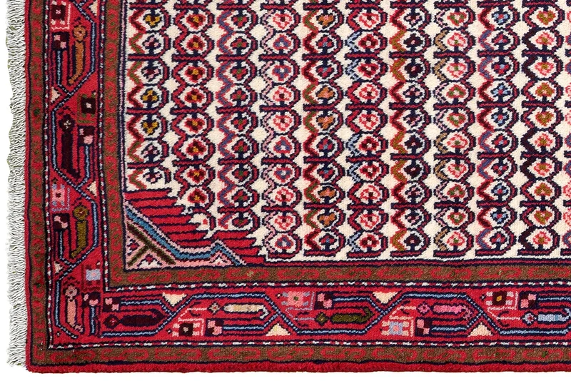Assadabad · Handgeknüpft – Beige, 210x76 cm