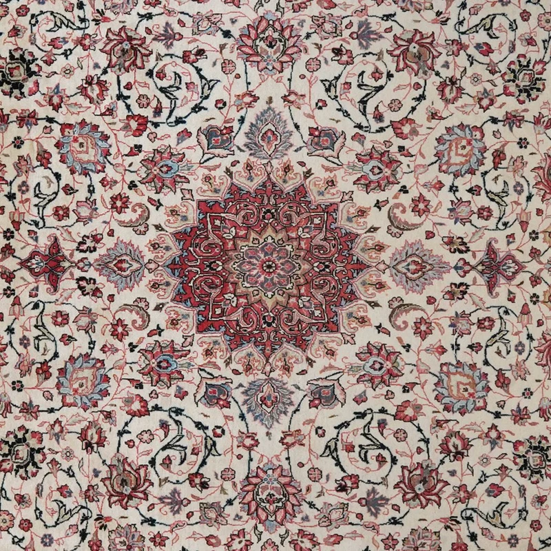 Sarough · Handgeknüpft – Beige, 367x275 cm