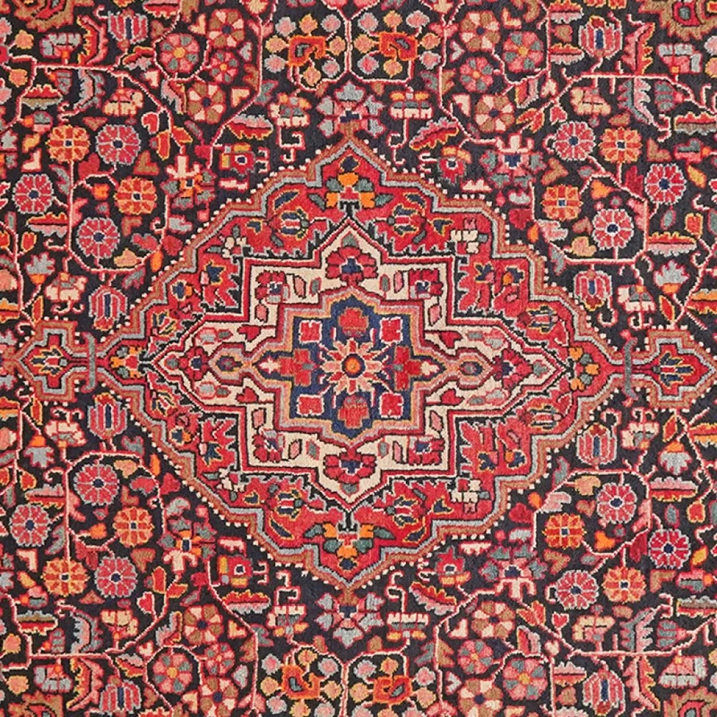 Malayer · Handgeknüpft – Rot, 205x127 cm