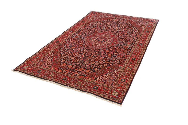 Malayer · Handgeknüpft – Rot, 205x127 cm