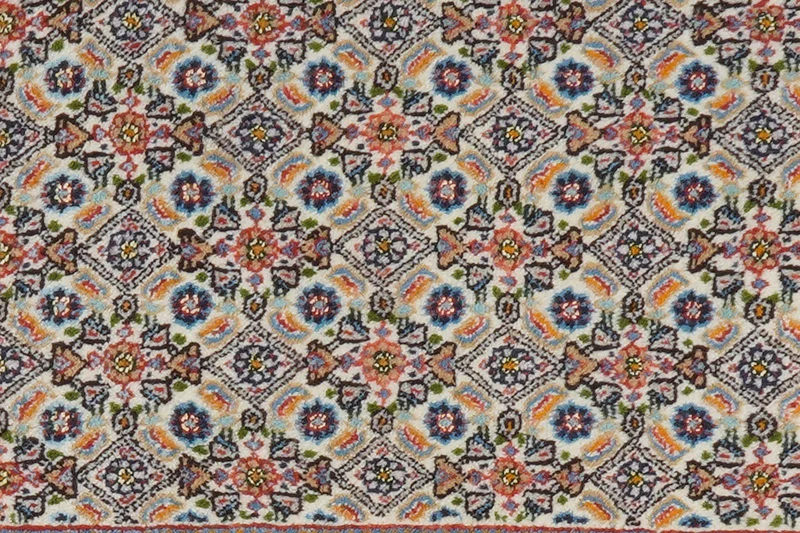 Moud Mahi · Handgeknüpft – Beige, 89x58 cm