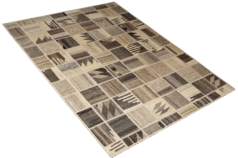 Kelim Tekkeh · Handgewebt – Beige, 200x150 cm