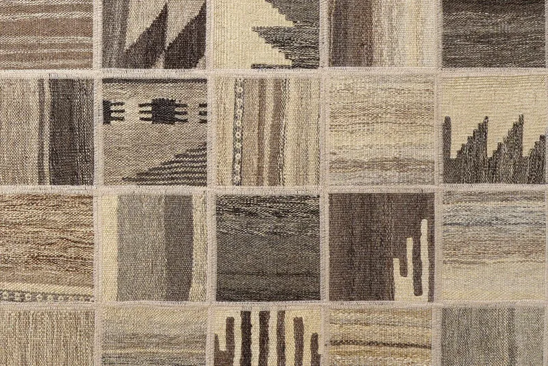 Kelim Tekkeh · Handgewebt – Beige, 200x150 cm