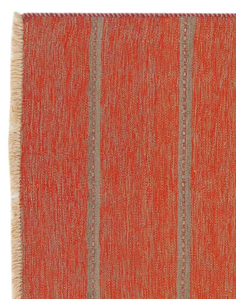Kelim Gashgai · Handgewebt – Orange, 201x97 cm