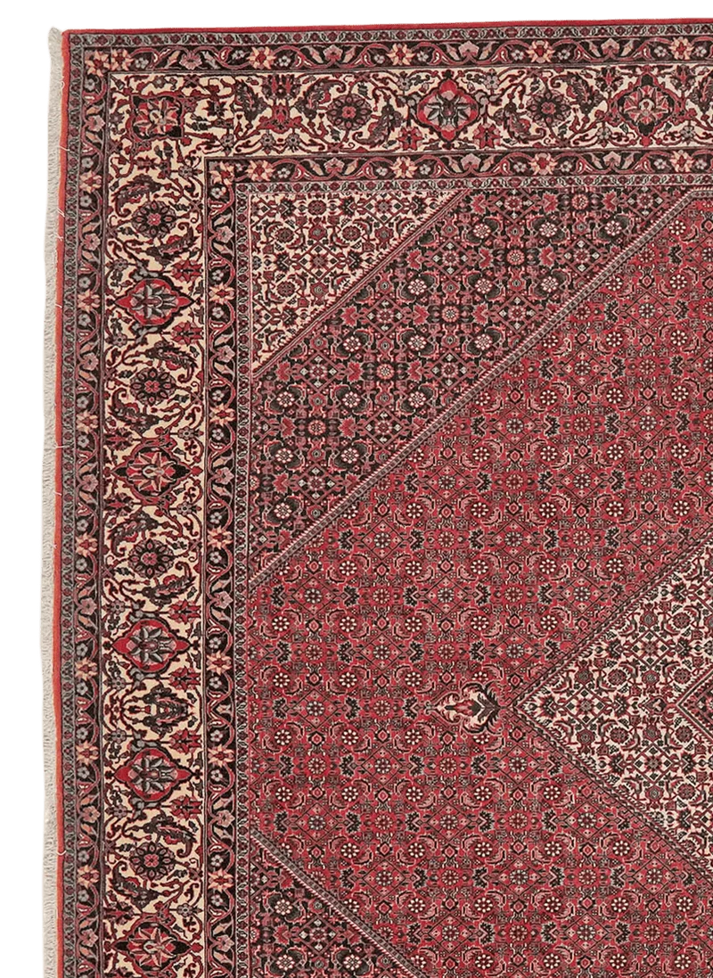 Bidjar · Handgeknüpft – Rot, 268x254 cm