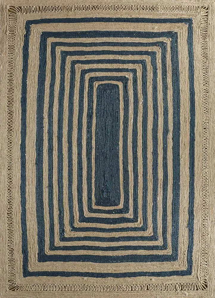 Juteteppich - 150 x 240 cm - grün