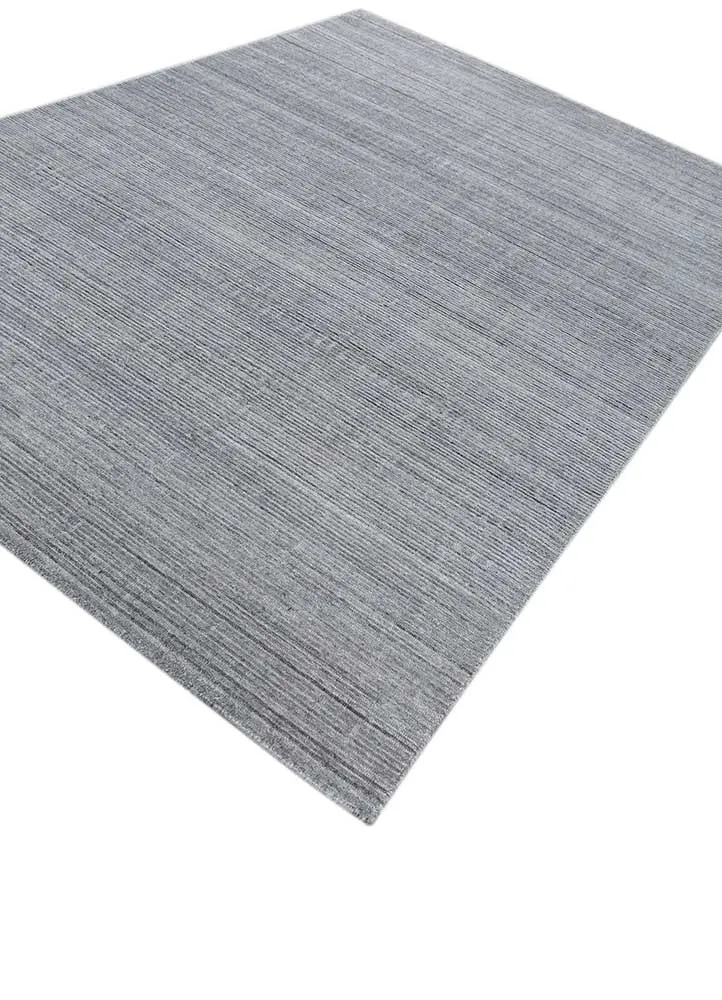 Wollteppich - 180 x 270 cm - grau
