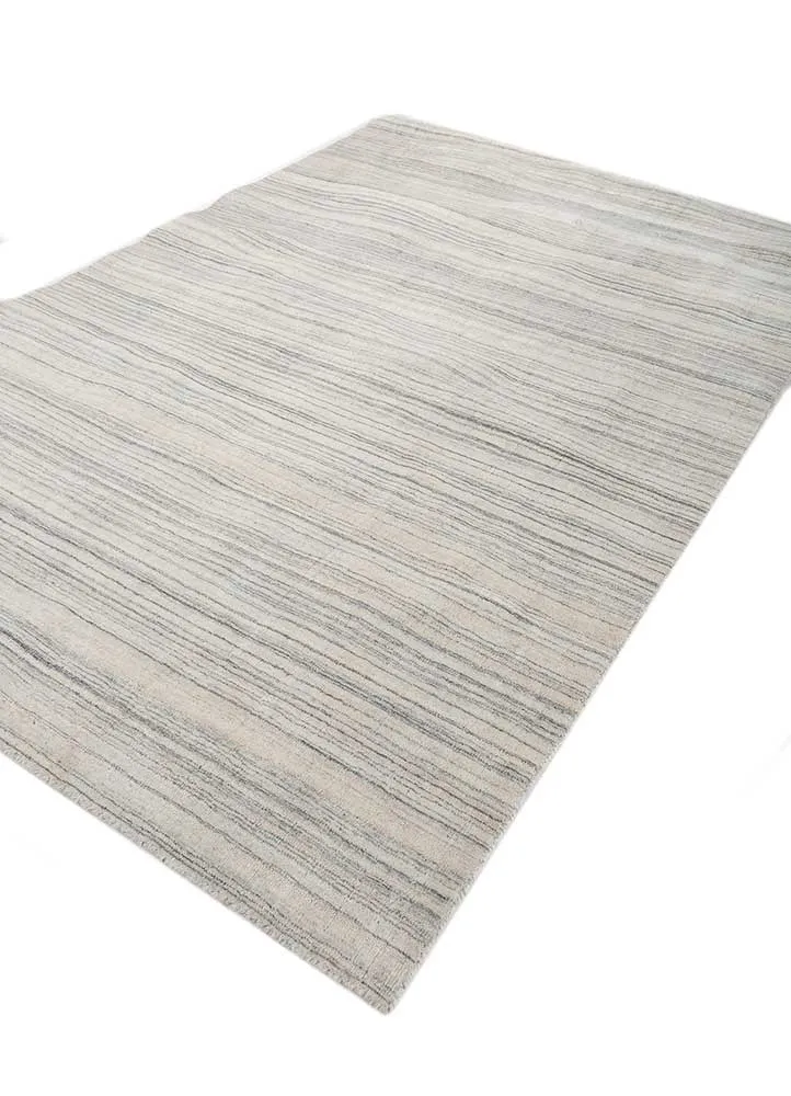 Wollteppich - 180 x 270 cm - creme