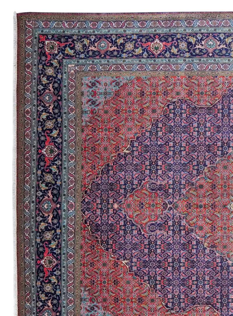 Tabriz Old · Handgeknüpft – Blau, 395x300 cm
