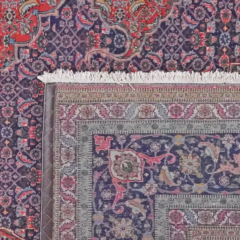 Tabriz Old · Handgeknüpft – Blau, 395x300 cm