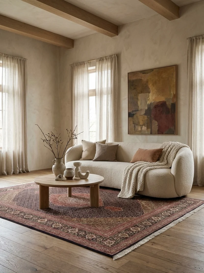 Tabriz 50 Raj · Handgeknüpft – Blau, 196x160 cm