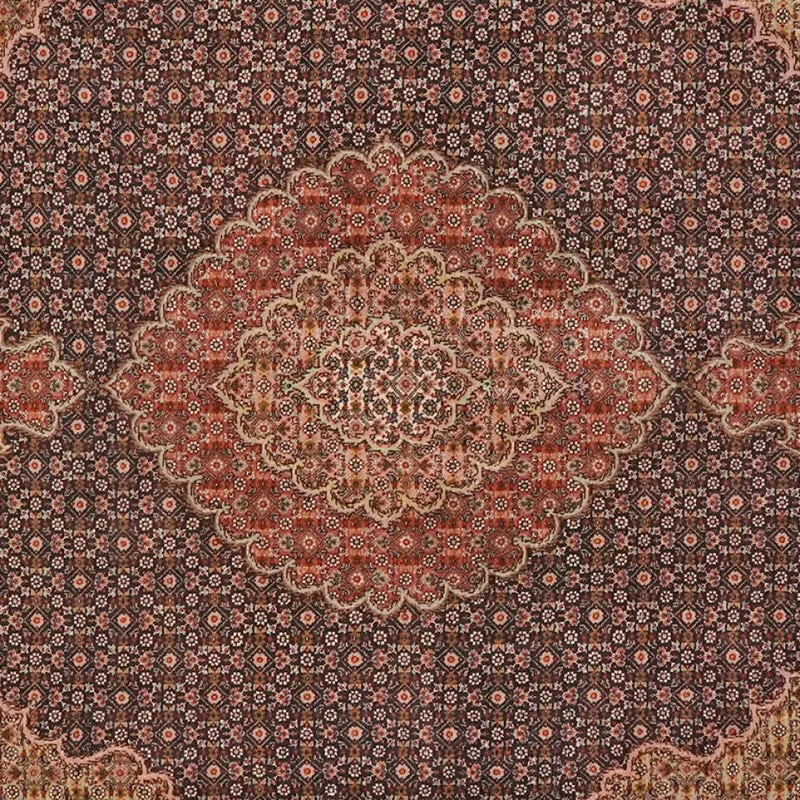 Tabriz 50 Raj · Handgeknüpft – Blau, 196x160 cm