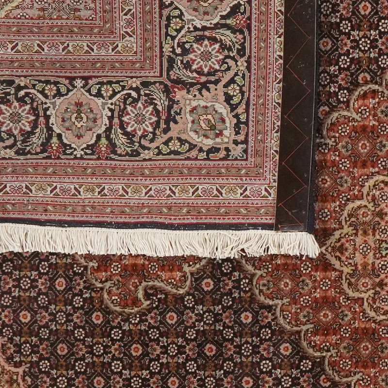 Tabriz 50 Raj · Handgeknüpft – Blau, 196x160 cm