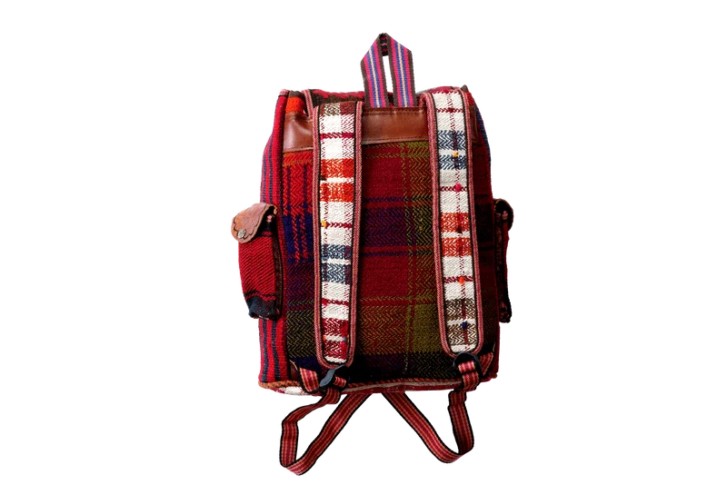 Kelim Bag · Handgefertigt – Bunt, 43x36 cm
