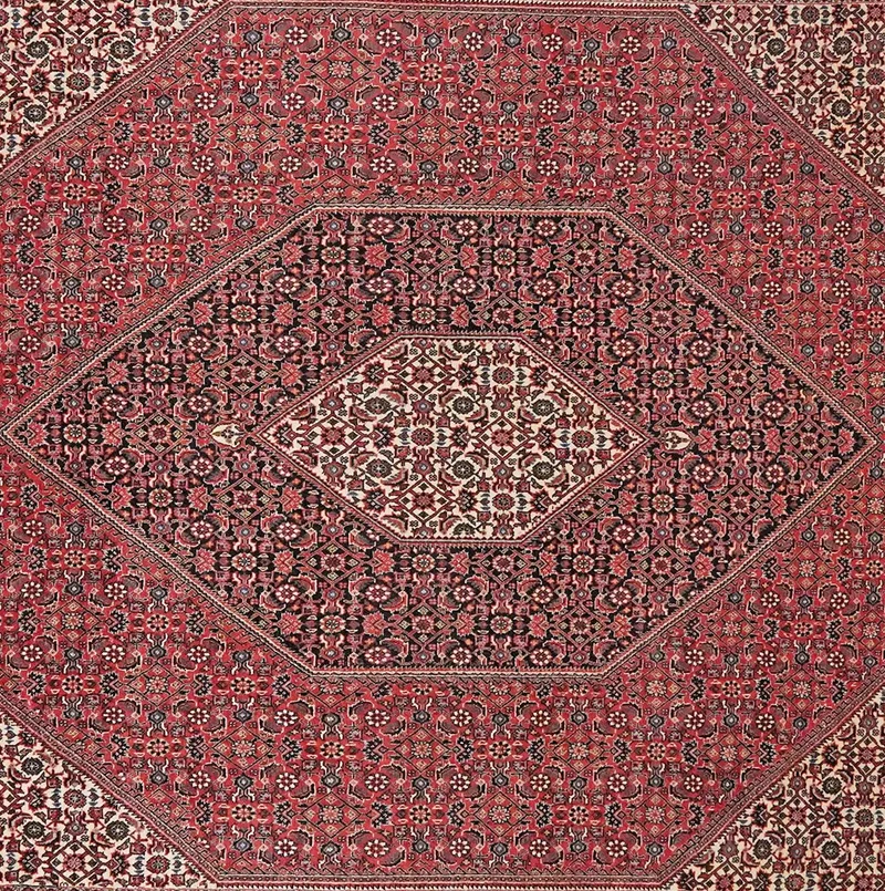 Bidjar · Handgeknüpft – Rot, 302x205 cm