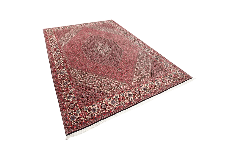 Bidjar · Handgeknüpft – Rot, 302x205 cm