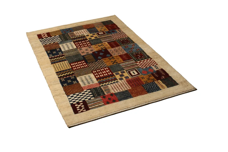 Rizbaf · Handgeknüpft – Bunt, 147x99 cm
