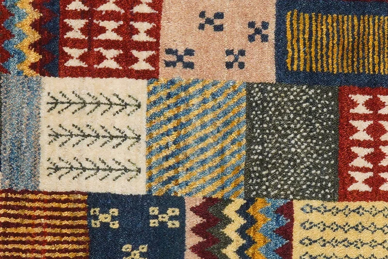 Rizbaf · Handgeknüpft – Bunt, 147x99 cm
