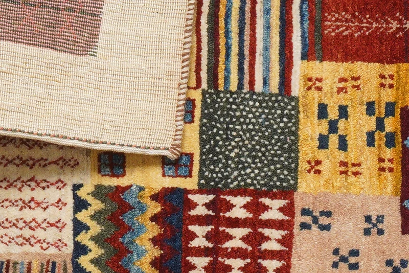 Rizbaf · Handgeknüpft – Bunt, 147x99 cm