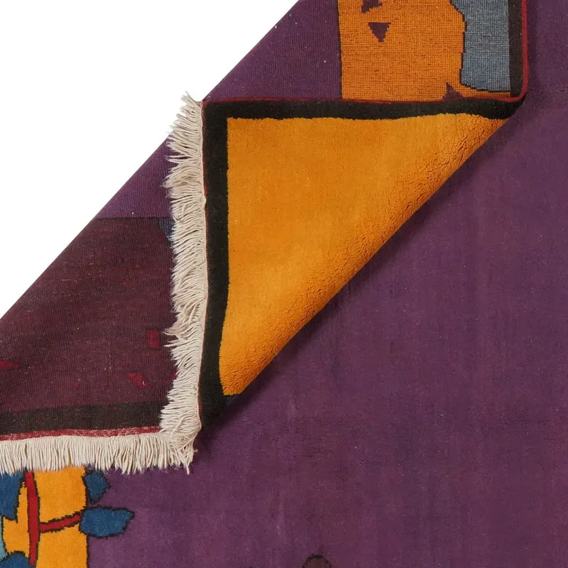 Konya · Handgeknüpft – Violett, 291x203 cm