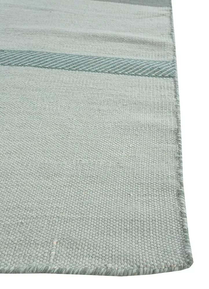 Wollteppich - 180 x 270 cm - türkis