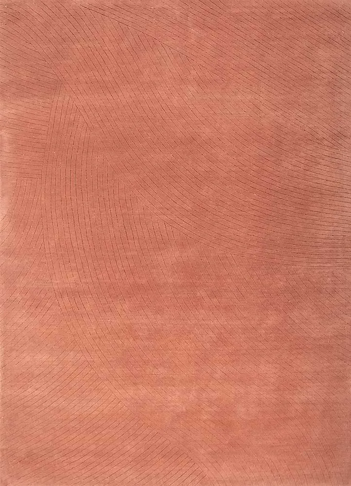 Wollteppich - 163 x 242 cm - orange