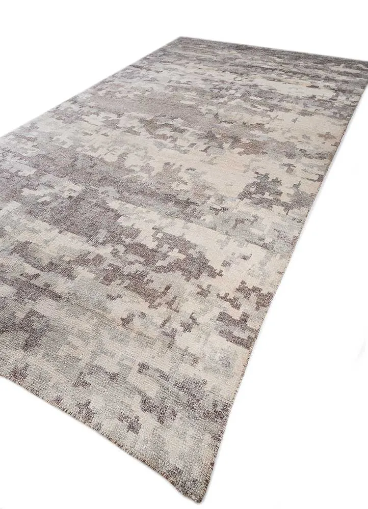Viskose Teppich - 210 x 375 cm - grau