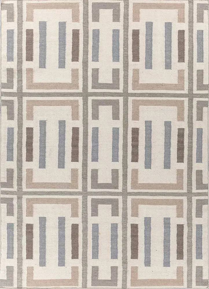 Wollteppich - 150 x 240 cm - creme