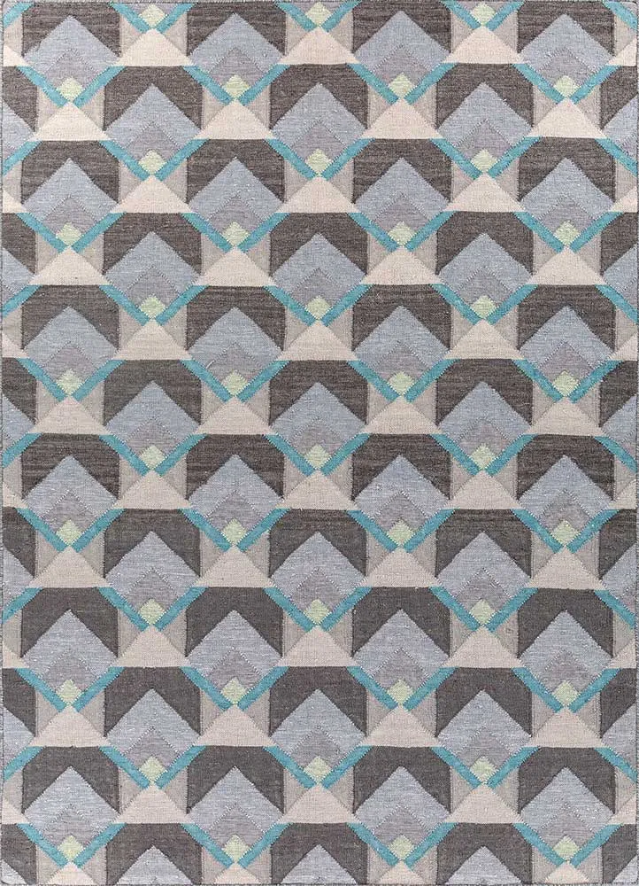 Wollteppich - 180 x 270 cm - mehrfarbig