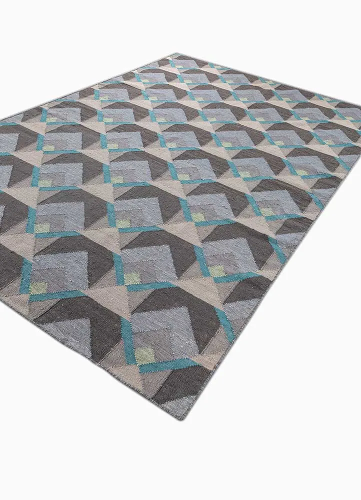 Wollteppich - 180 x 270 cm - mehrfarbig