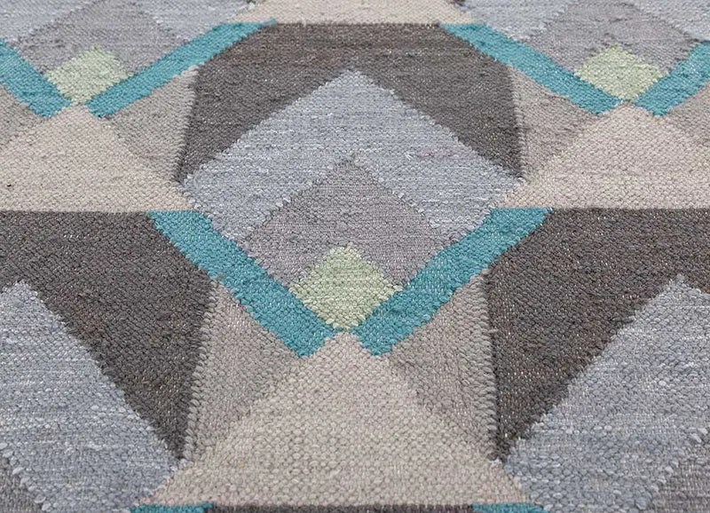 Wollteppich - 180 x 270 cm - mehrfarbig